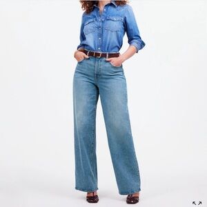 Madewell Curvy Vintage wide leg Jean